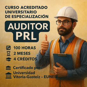 Curso Acreditado Universitario de Especialización en Auditor PRL